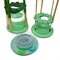 Paint Brush Cleaner Rinse Cup (All-in-One) Fine Art, Studio, Classroom | Brushes Holder &#x26; Silicone Cleaning System for Acrylic, Watercolor, and Water-Based Mediums (Mug, Green)